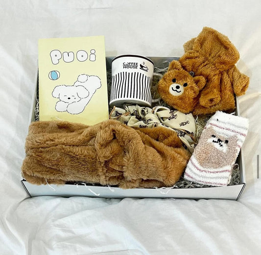 Brown bear box